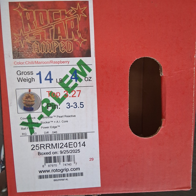 Roto Grip Rockstar Amped bowling ball 14 LB. NEW IN BOX! #014 | eBay