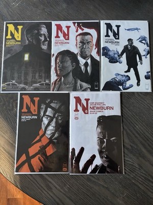 Image Comic Books Newburn Issues #1, 2, 3, 5, 6 2021