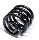 Seat Suspension Spring 50mm Solo Seat Black Chopper for Harley Bobber Honda 2