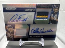 2025 Panini Prizm Dual Patch Auto’s Dan Fouts, Kellen Winslow /99 Chargers