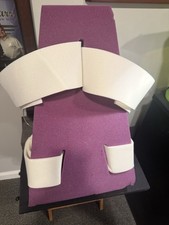 Hip Abduction Pillow for Comfort After Hip Replacement Surgery or Fracture NEW