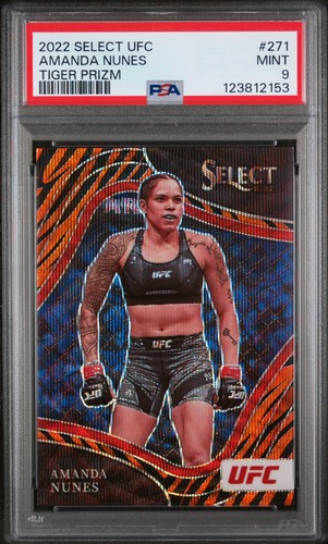 Amanda Nunes [Tiger] #271 Ufc Cards 2022 Panini Select UFC card price