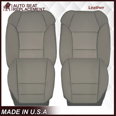 #ad #ad 2007 2008 2009 2010 2011 2012 For Acura MDX Replacement Leather Seat Cover Gray $534.65