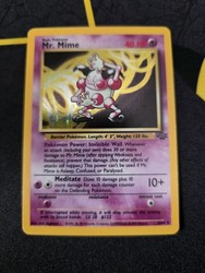 Mr. Mime 6/64 Jungle Holo Rare Pokemon TCG