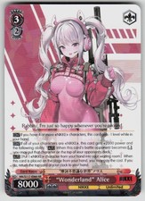 "Wonderland" Alice GODDESS OF VICTORY: NIKKE NIK/S117-E060 RR NM Weiss Schwarz