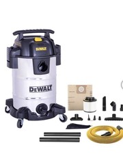 Brand New DeWalt 8 Gallon 5 PHP Stainless Steel Wet/Dry Vacuum Free Shipping