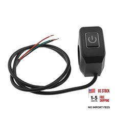 Motorcycle Handlebar Switch 22mm 7/8 Inch Handlebar Headlight Control Push