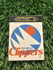 1981 Fleer Basketball - SAN DIEGO CLIPPERS Team Logo Sticker Card Ver 1 B18