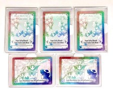 Jimmy Choo Sailor Moon Collection Card Chibi Moon Tuxedo Mask set of 5 Japan