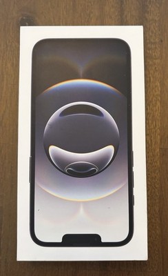 Apple A3212 iPhone 16e Black 128GB - Empty Box ONLY