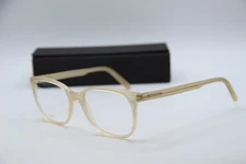 NEW ANDY WOLF 4507 COL. F CLEAR BEIGE AUTHENTIC W/ CASE FRAMES EYEGLASSES 53-17
