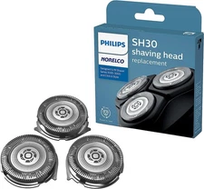 3Pcs For Philips Norelco SH30 Replacement Heads Series 3000 2000 1000 Blades