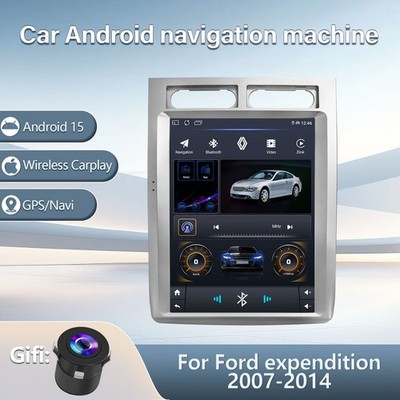 12.1''4+64G Carplay Android14 Radio Stereo for Ford Expedition 2007-2014 GPS DSP