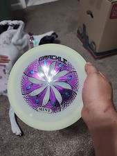 Mint Discs First Run Nocturnal Glow Grackle NEW RARE Disc Golf Driver MVP 174g
