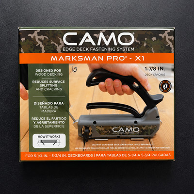 CAMO Marksman Pro X1 Deck Tool Edge Fastening System Wood Decking Tool