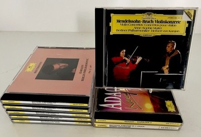 Karajan Berlin Collection Beethoven, Adagio Mutter Concerto, DG digital CD Lot