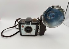 Vintage Kodak Brownie Holiday Flash Camera  Kodalite Midget Flashholder
