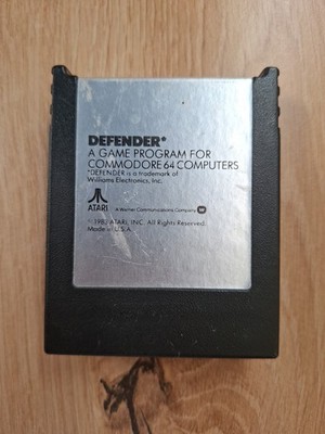 Atarisoft Defender Modul für Commodore C64 C128