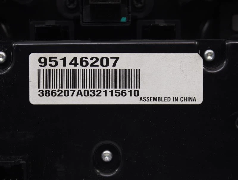 CONTROLES DE TEMPERATURA Chevrolet Cruze Orlando 12 13 14 15 16 95146207 943976 Foto 4 de 4