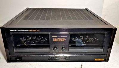 [Used] ONKYO Integra M-508 Power Amplifier Vintage Stereo Requires Repair -JAPAN