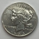 1935 S SILVER PEACE DOLLAR AUTHENTIC HIGH GRADE COIN U.S.MINT RARE KEY DATE