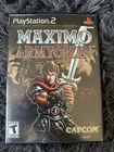 Maximo vs Army of Zin Sony PlayStation 2 Complete Capcom Game