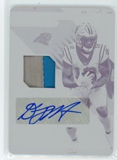DJ Moore 2022 Panini Xr Football 1/1 Printing Plate Auto GU Patch GA-DM Panthers