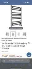 Mr Steam series 200 towel warmer Polished Chrome 