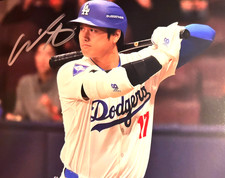 SHOHEI OHTANI Signed Autograph 8x10 MLB: Dodg...