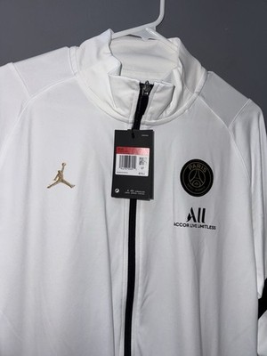 Nike Jordan Paris Saint-Germain PSG Warm-Up Jacket Size Large