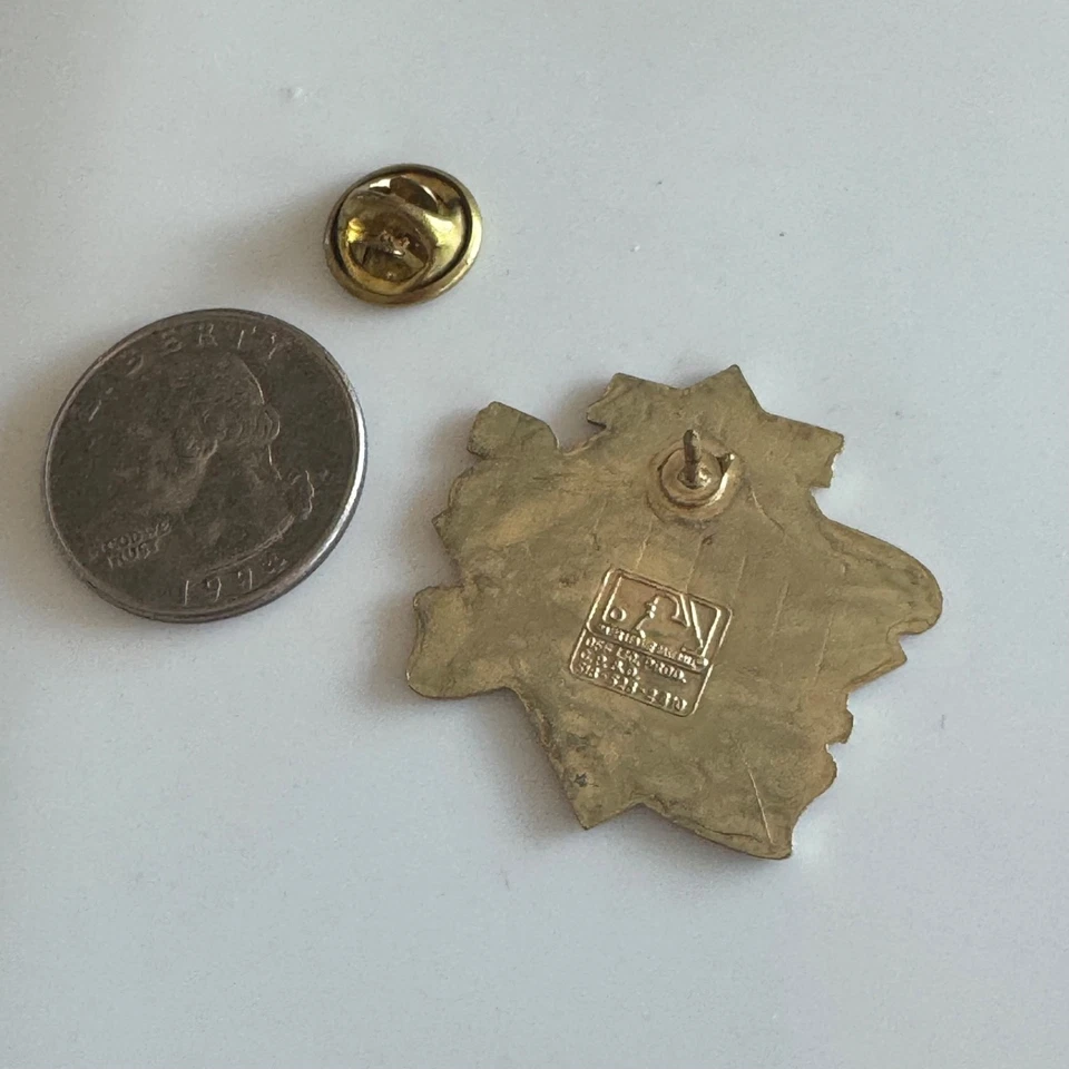 Vintage Minnesota Twins 1991 World Champions Enamel Lapel Pin MLB - Image 3 of 3