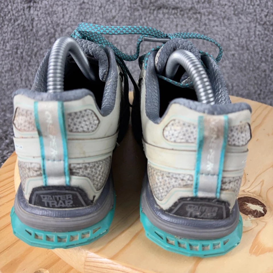 Zapato de Trail Running Altra Lone Peak 4 para Mujer Talla 7 Gris Azul Descalzo Zero Drop Foto 4 de 4