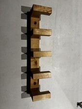 ★★ Ikea ★ Molger ★ Walnuss Holz ★ Hakenleiste mit 5 Haken ★ TOP ★★