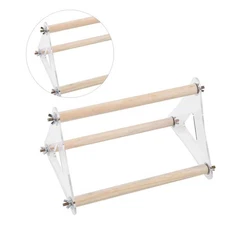 Bird Parrot Funny Stand Toy Parrot Activity Triangular Stand Pet Supplies