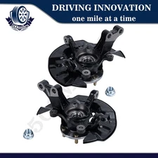 2Pcs Front Steering Knuckle & Wheel Hub Bearing Assembly for Toyota Matrix 03-08