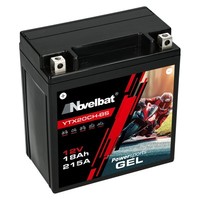 Motorradbatterie Novelbat GEL-YTX20CH-BS 18Ah 215A/EN