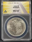1921 Morgan Dollar ANACS MS62