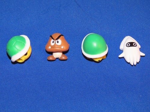 4 x Super Mario Bros Characters Toy Figures - Picture 2 of 3