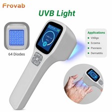 308nm Narrowband UVB Phototherapy Lamp 64 Diodes LCD for Localized Skin Care