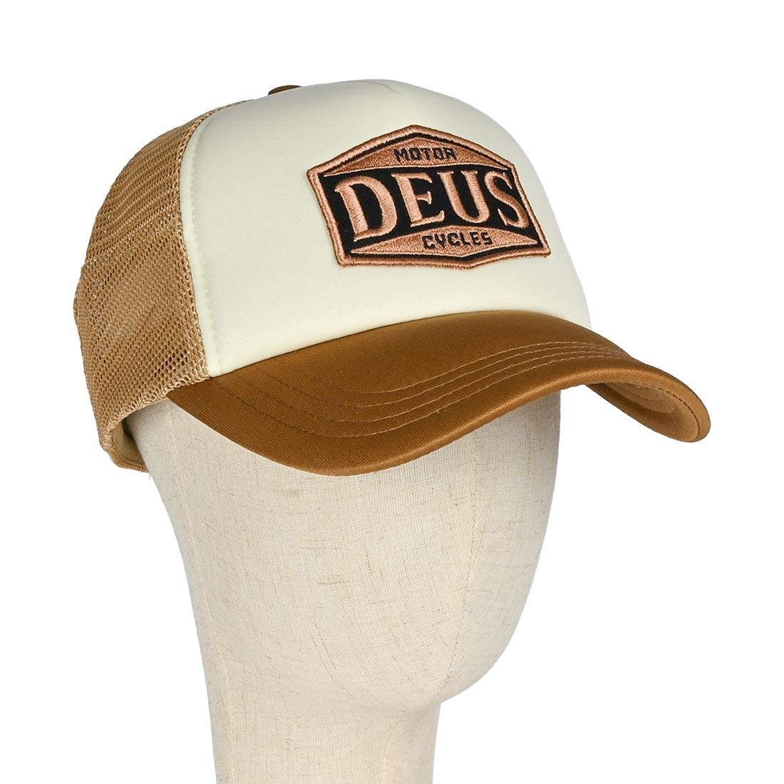 Gorra de camionero Deus Ex Machina Josel - marrón camel