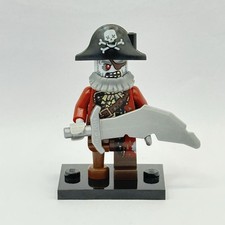 LEGO Zombie Pirate Minifigure Collectible Series 14 Col212 CMF Retired 2015