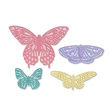 (TG. Taglia unica) Sizzix 665097 Fustella Thinlits di Jessica Scott Confezione d