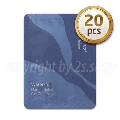 SU:M37  Water-full Marine Relief Gel Cream 2mlx 20pcs  SUM37 New version