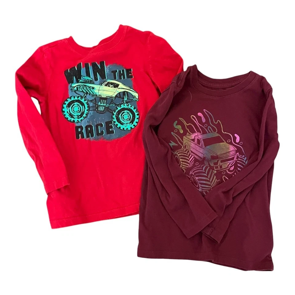 Lote Mixto Niños 5T Prendas para el torso Manga Larga Cremallera Sudaderas con Capucha Chaquetas Sudadera Chaleco Foto 2 de 4