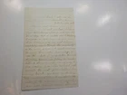 Civil War Letter 1862 Supply Train Nashville Tennessee Chaplain 13th Kentucky