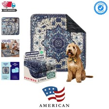 Washable Pee Pads for Dogs and Cats - Super Absorbent Reusable Puppy Training...