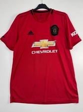 MANCHESTER UNITED 2019/20 HOME FOOTBALL SHIRT JERSEY ADIDAS ED7386 L