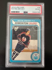 1979-80 O-Pee-Chee #18 Wayne Gretzky Rookie Card PSA 4 RC OPC Edmonton Oilers. rookie card picture