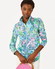 NWT Lilly Pulitzer Leona Zip-Up Color: Multi Lilly Loves Cinderella Choose Size.