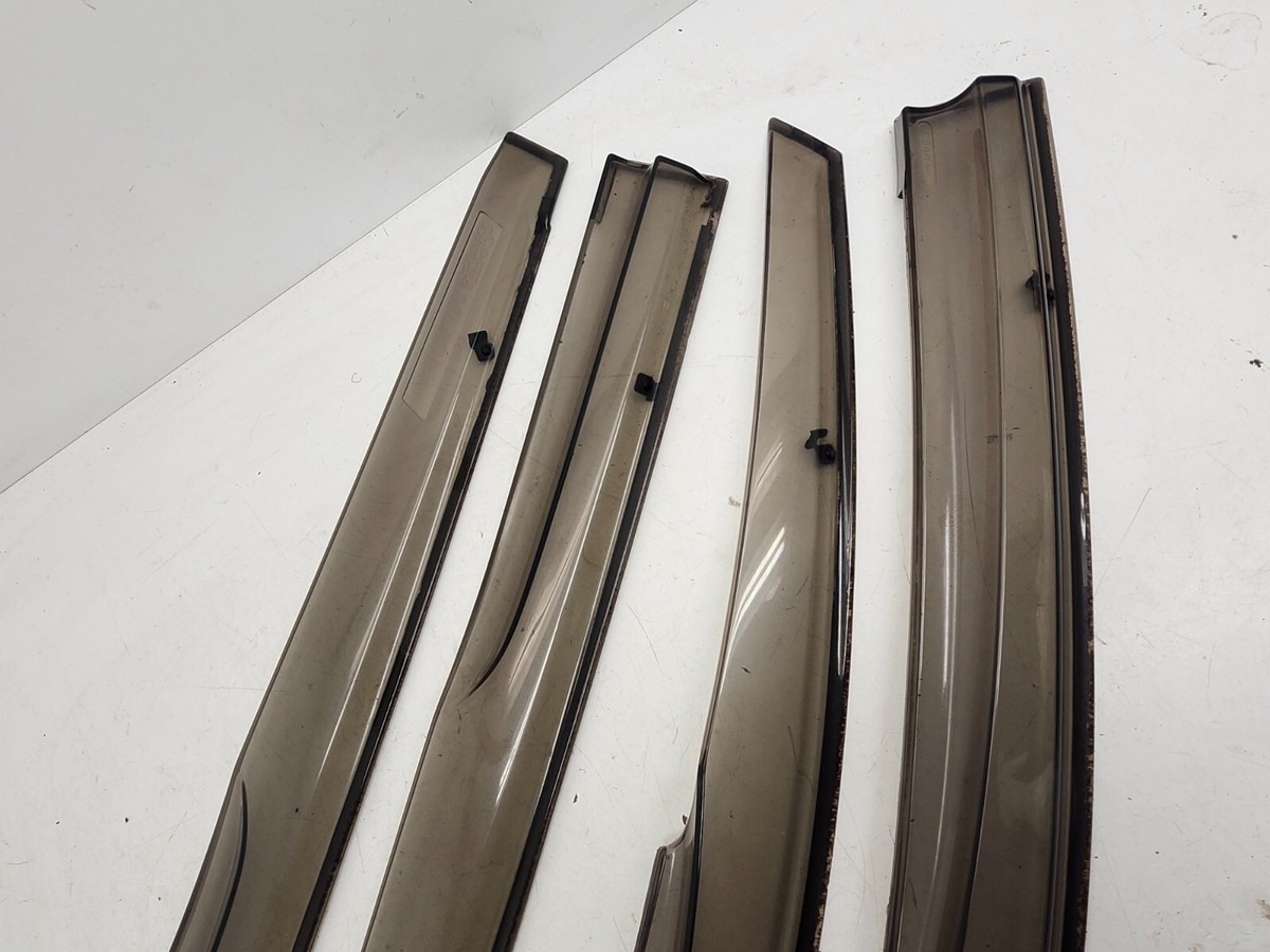 JDM ORIGINAL MUGEN HONDA STREAM RN6 RN8 DOOR VISORS RAINGUARDS OEM